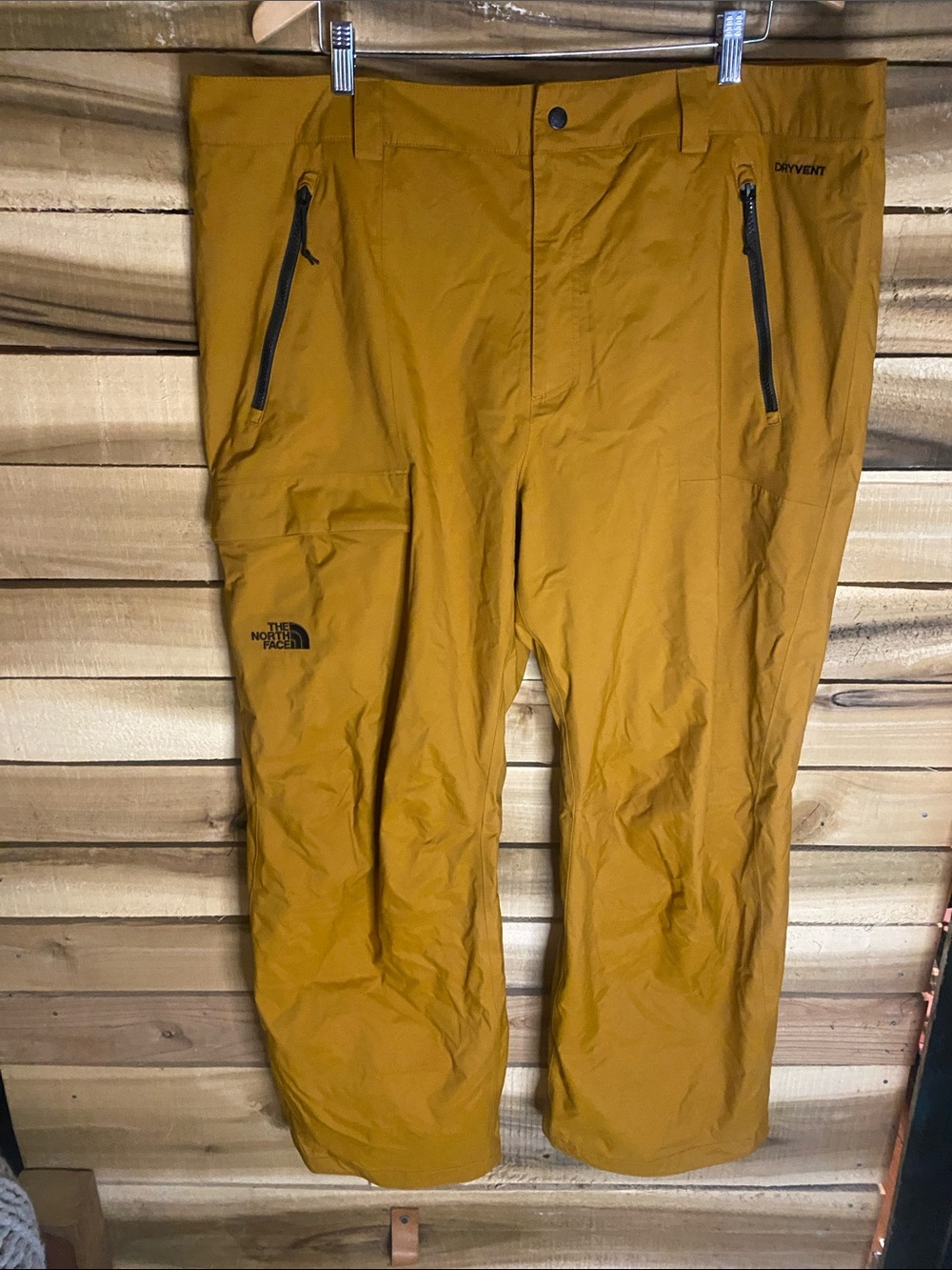 The North Face Men’s Seymore orange Cargo Shell ski Pants size XXL